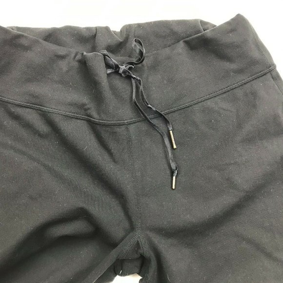 Lululemon Solid Black Cropped‎ Pants Stretch - Picture 4 of 6